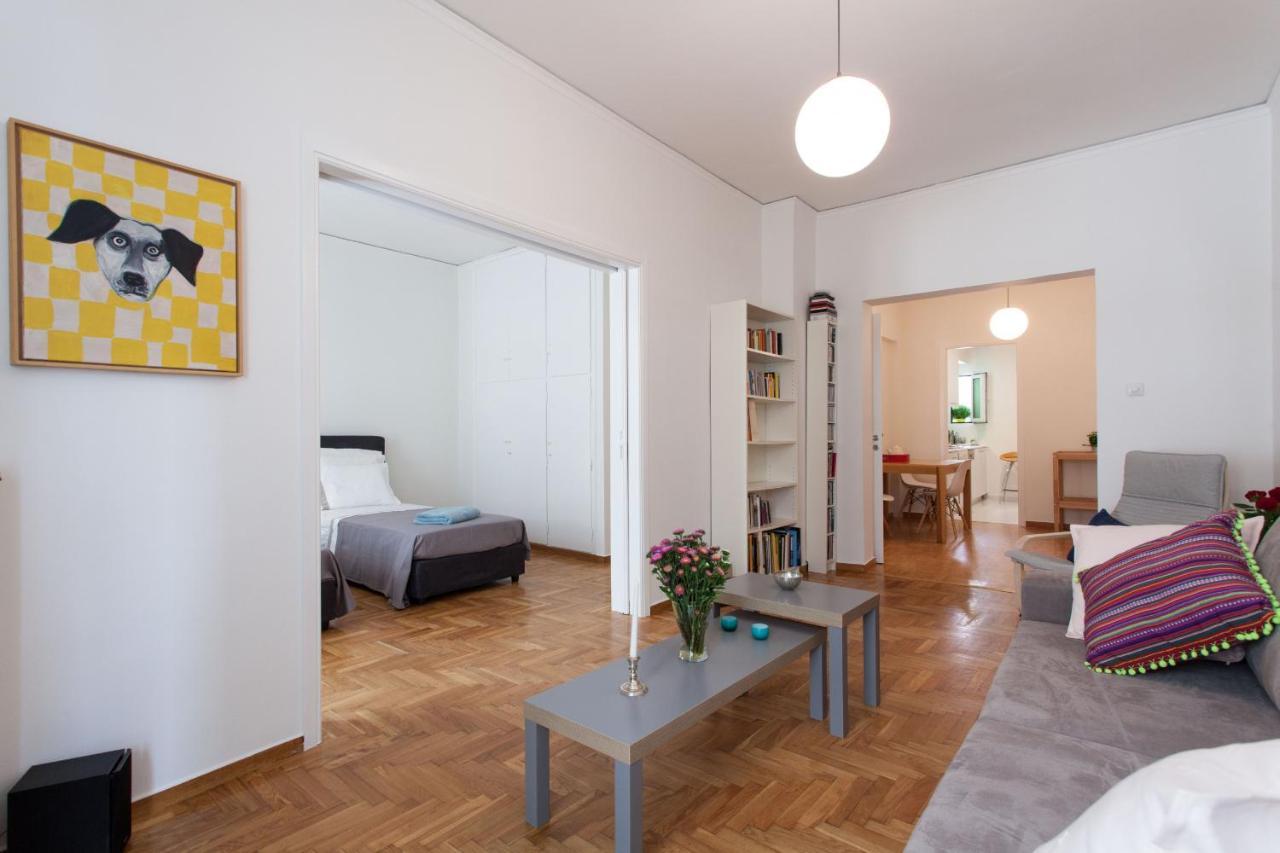 2 Bdrm Apt For Up To 6 Guests Next To Acropolis Museum 雅典 外观 照片