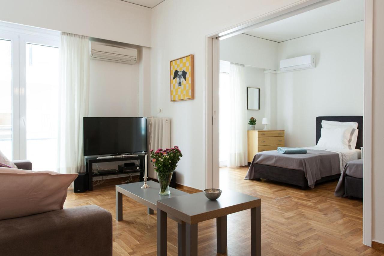 2 Bdrm Apt For Up To 6 Guests Next To Acropolis Museum 雅典 外观 照片